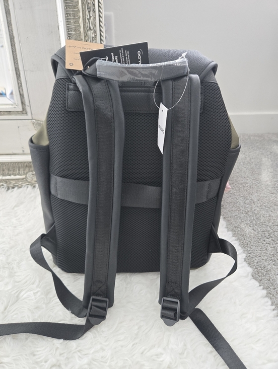Aldo Perikathhx Unisex Backpack. Olive Black. New. main image 8